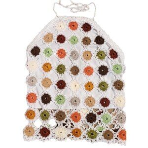 Maria Veronez Crochet Halter Top